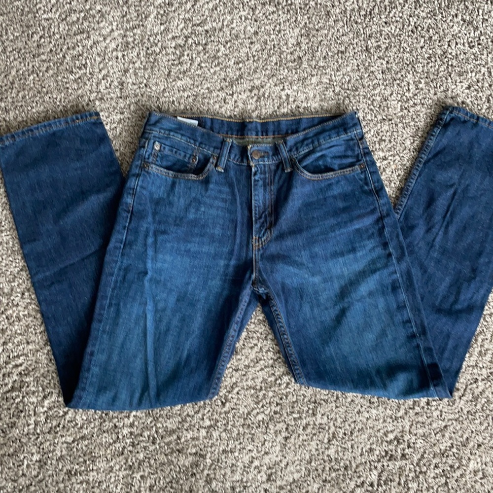 Levi's 514 Jeans in Dark Blue Wash